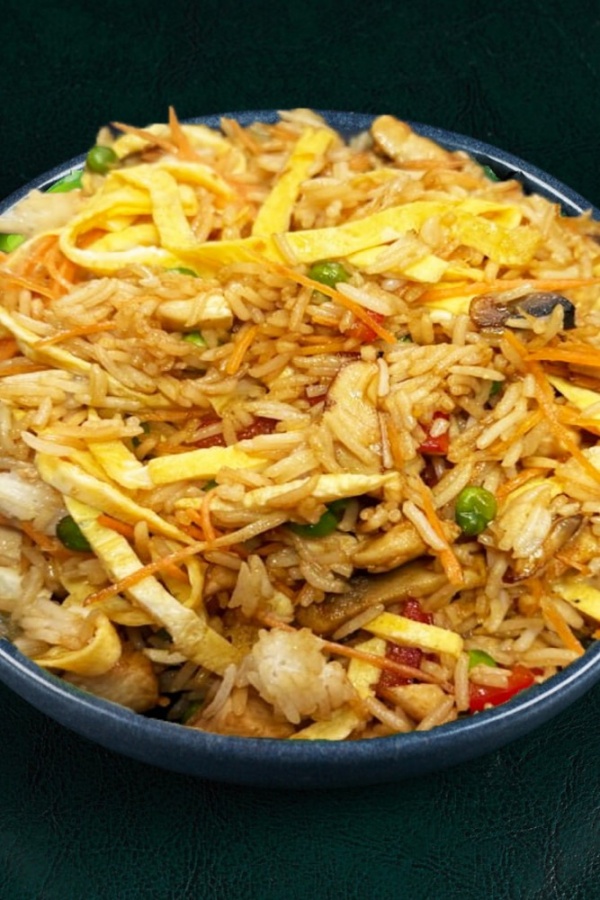 Rice with chicken